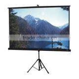 50" 60"106"inch Tripod Screen 1/1 Video Format 4/3 HDTV 16:9 Outdoor Portable Electric Tripod Projection Screen thumbnail-2