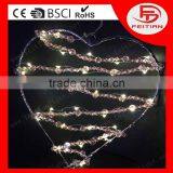 2015 love heart led holiday lights led decorative light LED Battery light
