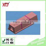 2200mAh Cute Chocolate Shaped Portable Power Bank 18650 Battery OTG Power Charger