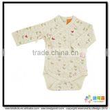 BKD Cotton Infant Spring Kimono Bodysuits thumbnail-1