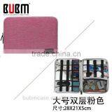 WHOLESALE BUBM Nylon Cable Organizer Case Headphones Usb Organiser Bag thumbnail-6
