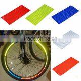 Fluorescent MTB Bike Bicycle Sticker Cycling Wheel Rim Reflective Stickers Decal for Outdoor Sports Accessories