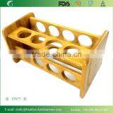 BH010 16 Holes Rotating Pepper Spice Rack With Totally Bamboo Material thumbnail-1