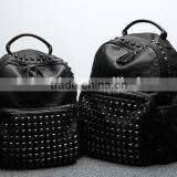 Iterm No.: JM8020/8020S Punky Hot-sell StyPU Leather School Bag/ Fashion Backpack thumbnail-1