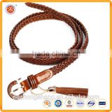 2016 The fashion leisure leather belt weaving belt of Europe type style