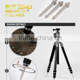 New Updated HPUSN Professional Photography Carbon Fiber Video Tripod With Travel 8cm Steel Nails Buy 1 Get 3 thumbnail-2