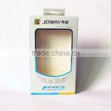 Fashion Design Window Paper Package Box With Full Printing For Power Bank