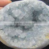 Charming Natural Blue Celestine Stone Crystal Geode for Hot Sale thumbnail-4