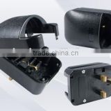 Top selling products in alibaba Euro Germany Schuko plug to UK plug converter adapter with fuse 13A