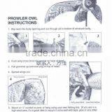 PE Plastic Flying Plastic Owl For Hunting thumbnail-3