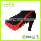 1 Pair Anti-Slip Silicone Shoe Cover, Mountain Climbing Crampons, Snow Ice Grippers thumbnail-5