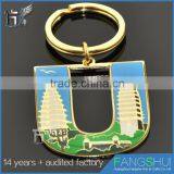 Top Quality Metal Diamond Alphabet Letters Keychain Hot Sell thumbnail-6