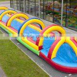 Hola Summer Color Inflatable Slip n Slide/inflatable Slide/inflatable Water Slide thumbnail-1