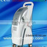 Q Switch Nd Yag Laser Tattoo Removal System HS 250 Q Switch Laser by shanghai med apolo