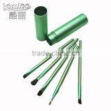 Portable Beauty Factory Price 5Pcs Eye Shadow Makeup Brush Set With Case thumbnail-3