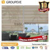 2017 Latest privacy mesh vertical zebra blinds fabric