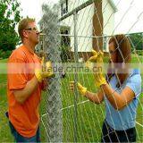 Garden Use Pvc Coated Galvanized Green Vinyl Coated Chain Link Fence/temporary Chain Link Fence thumbnail-3
