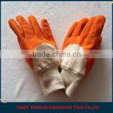Orange Latex Coated Cotton Gloves thumbnail-6