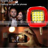 Mini Portable Night LED Rechargeable Selfie Ring Light thumbnail-1