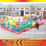 Inflatable Bouncer Tinfla 26 in PVC Tarpaulin Penguins thumbnail-2