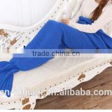 Mermaid Tail Blanket Crochet and Mermaid Blanket for adult,Summer Super Soft Sleeping Bags
