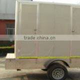 China Toilet Portable Toilet Mobile Chemical Toilet With Trailor for Sale thumbnail-1