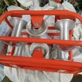 Three Wheel Corner Cable Pulley Roller thumbnail-3