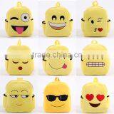 New Design Emoji Plush School Backpack For Children thumbnail-1