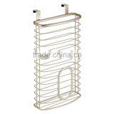 China Factory Hot Item Chrome Kitchen Basket Over Cabinet Bag Holders thumbnail-2