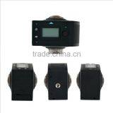 High Quality Waterproof 360 Degree Full View Video Camera VR HD Dual Lens Mini Go Pro HD Sports Camera thumbnail-5