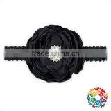 Hot Sale Toddler Baby Girls Elastic Flower Crown Headband thumbnail-3