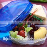 BPA-Free Plastic Lunch Box 3 Compartments Lunch Box thumbnail-2