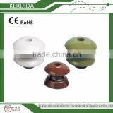 Cheapest Price in Stock Low Voltage Porcelain Ceramic Electrical Shackle Insulator thumbnail-1