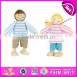 2016 New Fashion Baby Toy Wooden Puppet Doll for Sale W06D012 thumbnail-3