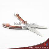 10" Pakka Wood Handle Stainless Steel Chicken Bone Scissors thumbnail-5