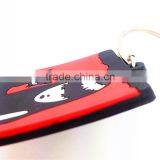 China Manufacturer Direct Sale 2D PVC Custom Keychain Maker thumbnail-5