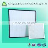 HVAC, H13/14 Wood Frame Aluminum Separator Deep-pleated HEPA Filter for Cleanroom thumbnail-2