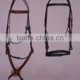 Padded leather bridle