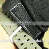 Custom Black Antislip Abrasion Proof Warm Military Half Finger Tactical Gloves thumbnail-3