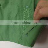 Guayaberas, Traditional Linen Mens Guayabera Shirts Embroidery Guayabera Shirts thumbnail-2