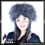 CX-E-16 Fashioon Women Hairband Fur Stretch Neck Warmer Girls Hair Headband thumbnail-6