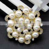 Custom Design Purple Enamel Flower Brooch High End Flower Tie Brooch Popular Bridesmaid Brooch for Wedding Invitations thumbnail-5