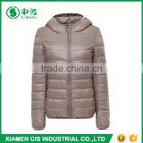 New Style Winter Ultra Light Slim Fit Women Goose Down Filled Jacket thumbnail-5