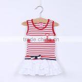 MGOO Brand Design Cotton Knitted Little Baby Garment Dress Wholesale Vestidos De Noche Dresses CS006 thumbnail-2