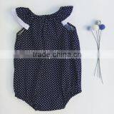 Cute Baby Plain Romper Lace Boarding Toddler Jumpsuit Wholesale Baby Clothes thumbnail-6