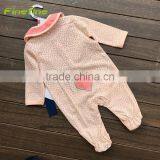 Baby Clothes Baby Playsuit With Bib Clothing Wholesale Baby Long Sleeve Romper thumbnail-5