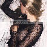 Runwaylover 110 New Design 2017 Ladies Sexy Lace Transparent Blouse thumbnail-5