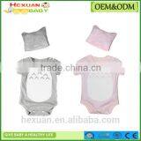 OEM Baby Boy's Clothes 100% Cotton Short Sleeve Rompers thumbnail-1