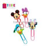 Mickey Shape Paper Clip Customizable Planner PVC Clip thumbnail-1