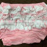 RANDOM DELIVERY ONLY Baby Girls Cotton Bloomers Infant Bloomers Baby Bloomers Baby Shorts Girls Ruffle Diaper Cover thumbnail-2